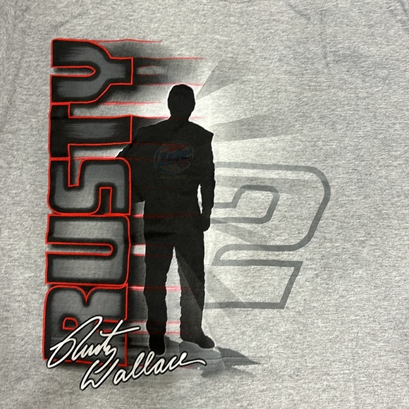 Rusty Wallace Vintage NASCAR Racing T-Shirt - Picture 2 of 5